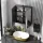 Lavabo sobre encimera de 60 cm, dorado