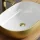 Lavabo sobre encimera de 60 cm, dorado