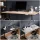 Height-adjustable desk, 160 x 80 x 3.2 cm, available in three different colors