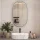 Spiegel GLORA oval 50x90 cm, Rahmen mit LED-Beleuchtung