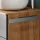 Towel holder 39 cm silver grey brushed