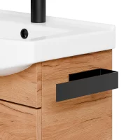 Handtuchhalter 21 cm Schwarz Matt