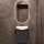 Towel holder 21 cm silver grey brushed