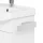Towel holder 21 cm silver grey brushed