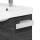 Towel holder 21 cm silver grey brushed