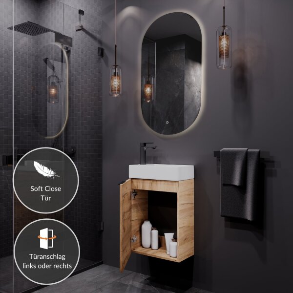 Gästebadmöbel-Set Konfigurator 40 cm