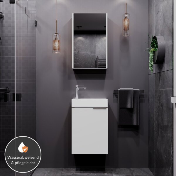 Gästebadmöbel-Set Konfigurator 40 cm