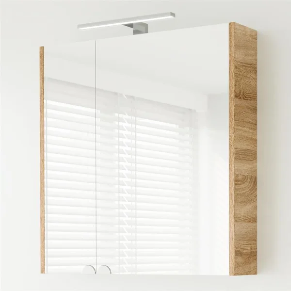 Mirror cabinet with LED 64cm