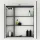 Mirror cabinet with LED 64cm
