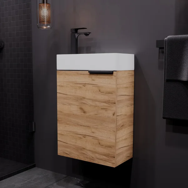 Unterschrank mit Waschbecken 40cm