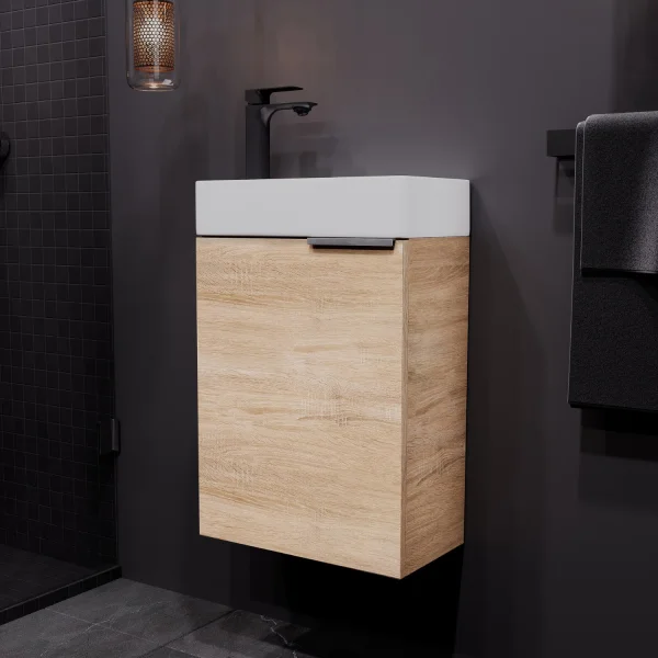 Unterschrank mit Waschbecken 40cm