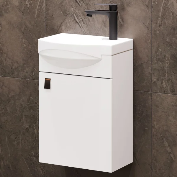 Mueble bajo con lavabo de 40 cm incluido
