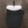 Waschtischunterschrank mit Waschbecken Wega 45 cm Matt