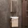 Bathroom furniture set with mirror cabinet 45cm