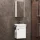 Bathroom furniture set with mirror cabinet 45cm