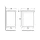 Base cabinet with sink, 50 cm