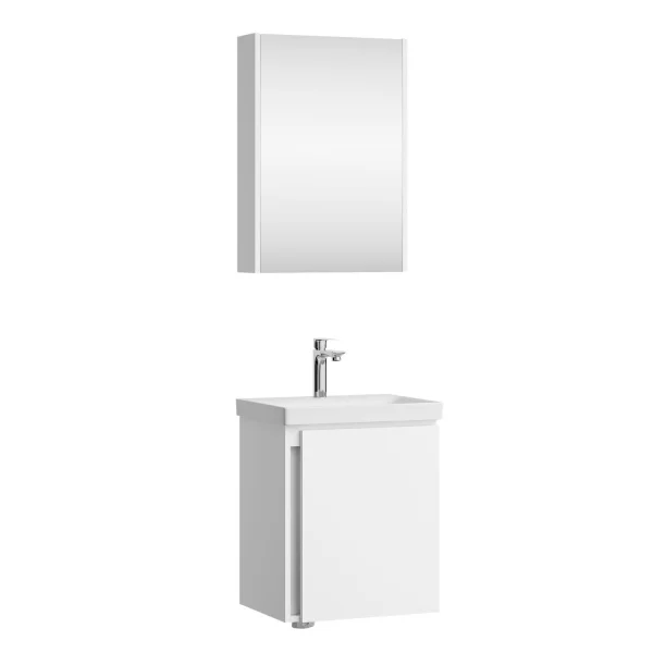 Badmöbel-Set mit Spiegelschrank 50cm