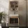 Ensemble de meubles de salle de bains - Meuble-lavabo avec armoire de toilette 63 cm