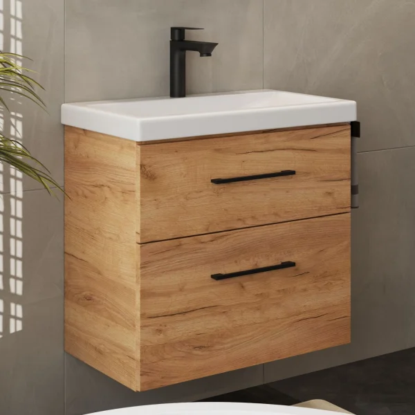 Waschtischunterschrank 63cm mit Schubladen