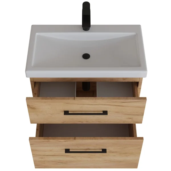 Waschtischunterschrank 63cm mit Schubladen