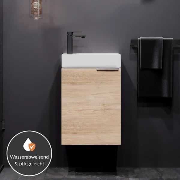 Sink base cabinet 40cm Sonoma oak