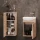 Waschtischunterschrank 40 cm mit Midischrank 32 cm