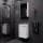 Mueble bajo para lavabo de 40 cm, blanco