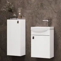 Meuble sous-lavabo de 40 cm avec meuble...