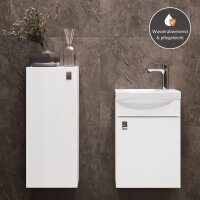 Waschtischunterschrank 40 cm mit Midischrank 32 cm...