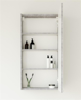Badmöbel-Set 40cm mit Spiegelschrank (Beton)