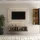 TV Wohnwand Set 140 cm TV Board mit Seiteschrank Gold Eiche / Anthrazit