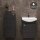 Sink base cabinet 45 cm with midi cabinet 32 cm (anthracite)