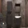 Waschtisch 40 cm mit Spiegelschrank und 2x Midischrank - anthrazit