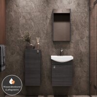 Waschtischunterschrank 45 cm mit Spiegelschrank und...