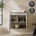 Lavabo 55 cm, blanc mat, robinetterie et accessoires chromés