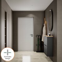 Schuhschrank STIVIO 2 Klappen Schwarz/Gold Eiche