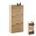 Schuhschrank STIVIO 3 Klappen Gold Eiche
