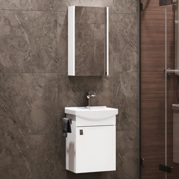 Configurador de muebles para el aseo de invitados - 45 cm de ancho