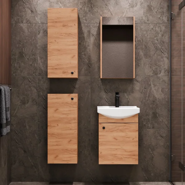Configurador de muebles para el aseo de invitados - 45 cm de ancho