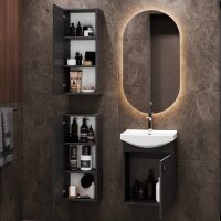 Gäste-WC Möbel Konfigurator - 45 cm Breite