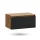 Mueble bajo para lavabo ARISA de 80 cm en roble dorado / negro