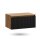 ARISA Washbasin Cabinet 80 cm Gold Oak / Black (fluted structure)