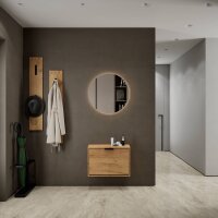 STIVIO Schuhschrank mit LED Spiegel NOVA 60 cm