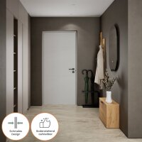 Schuhschrank STIVIO 1 Klappe Gold Eiche 60 cm, LED...