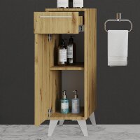 Midischrank Merkur mit 1 Schublade Artizan Eiche