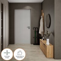 Schuhschrank STIVIO 2x 1 Klappe Gold Eiche 60 cm, LED...