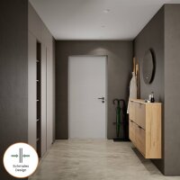 Schuhschrank STIVIO 2x 2 Klappe Gold Eiche 60 cm, LED...