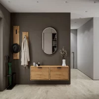 STIVIO Schuhschrank zweireihig mit LED Spiegel GLORA