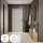 Scapolo STIVIO 2x 1 anta, rovere dorato, 60 cm, specchio ovale a LED senza cornice (2 livelli di illuminazione)