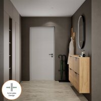 Schuhschrank STIVIO 2x 2 Klappen Gold Eiche 60 cm, LED...